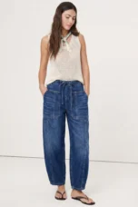 Maryse | Pull-On 100% Cotton Denim Jeans