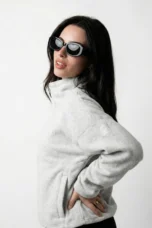 Gradient Lens Oversized Sunglasses
