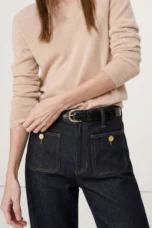 Johanne | High Waist Wide Leg Denim Jeans