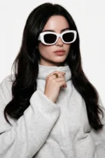 Gradient Lens Oversized Sunglasses