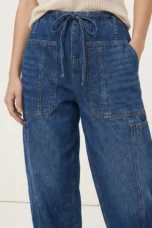 Maryse | Pull-On 100% Cotton Denim Jeans