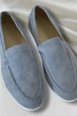Henri | Apron Stitch Suede Loafers