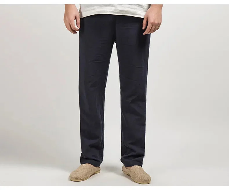 Dolores | 50/50 Linen Cotton Trousers