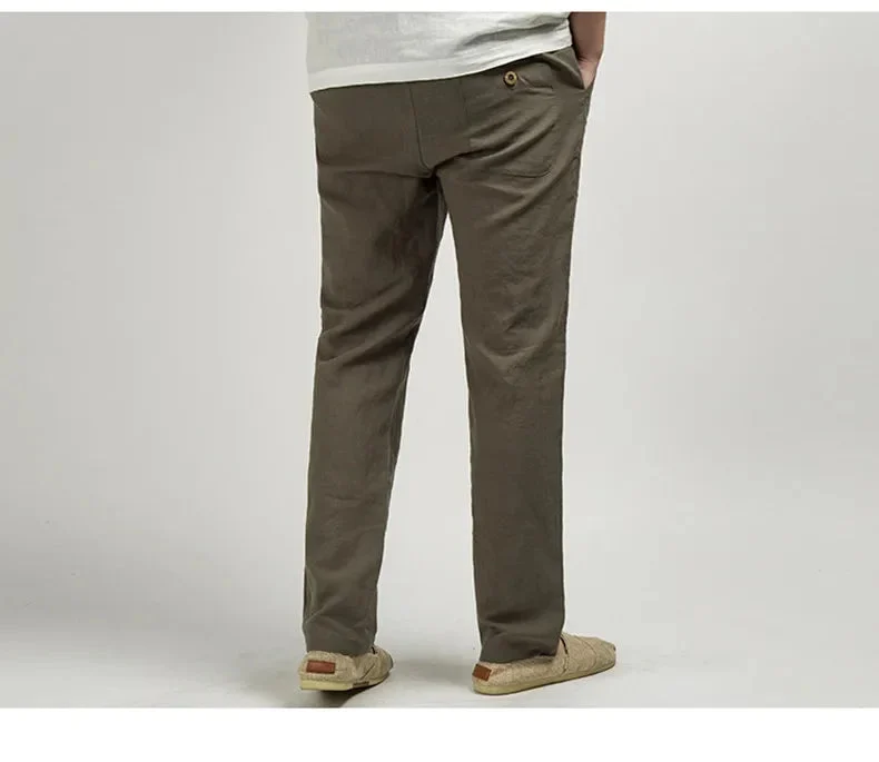 Dolores | 50/50 Linen Cotton Trousers