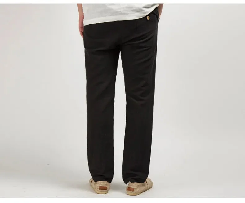 Dolores | 50/50 Linen Cotton Trousers