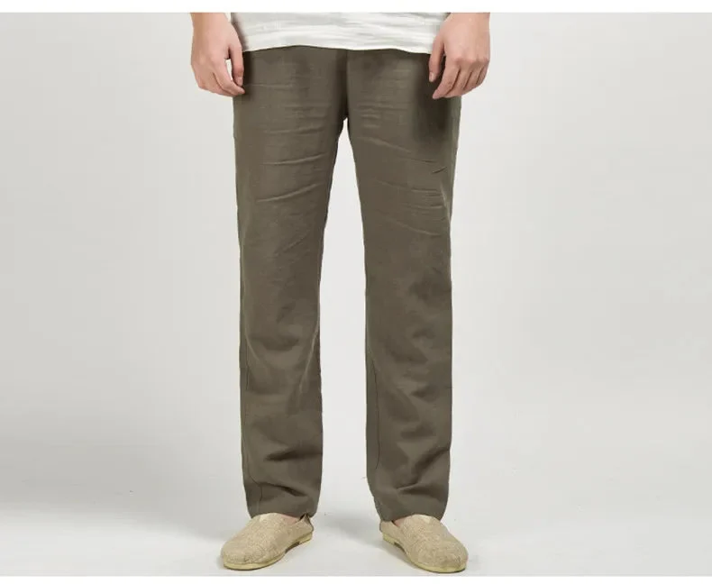 Dolores | 50/50 Linen Cotton Trousers