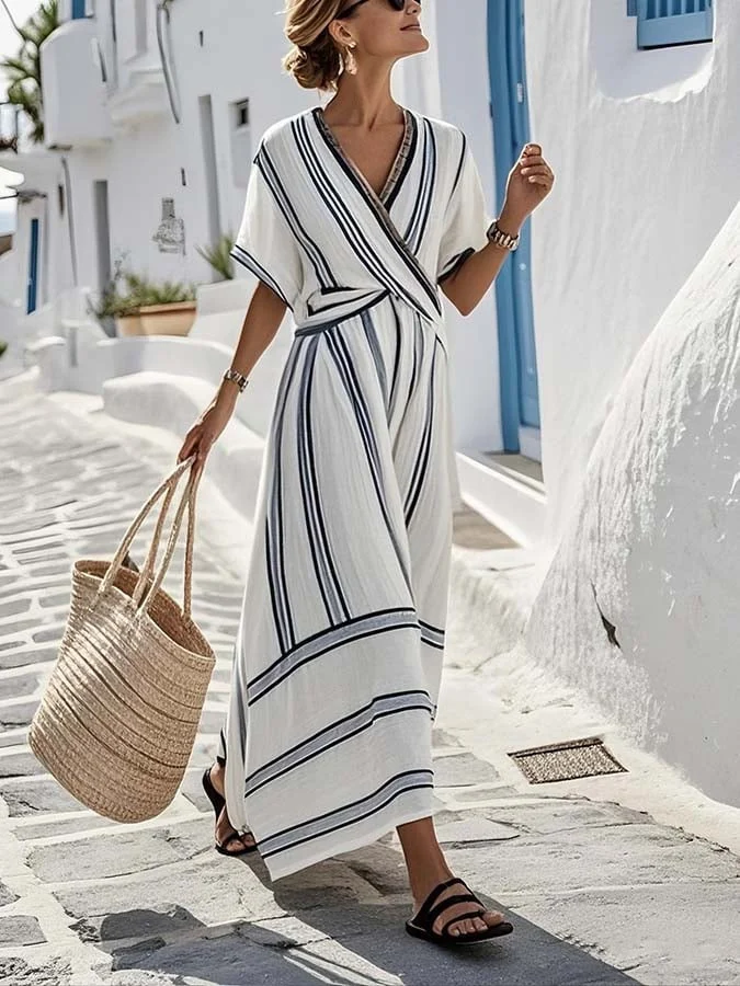 Léandrine | Kimono Sleeve Maxi Dress