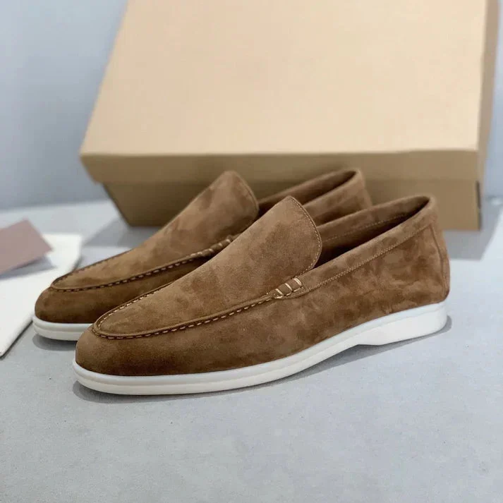Arthur | Lined Suede Casual Loafers