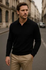 Gauthier | Cotton Blend Knit Polo