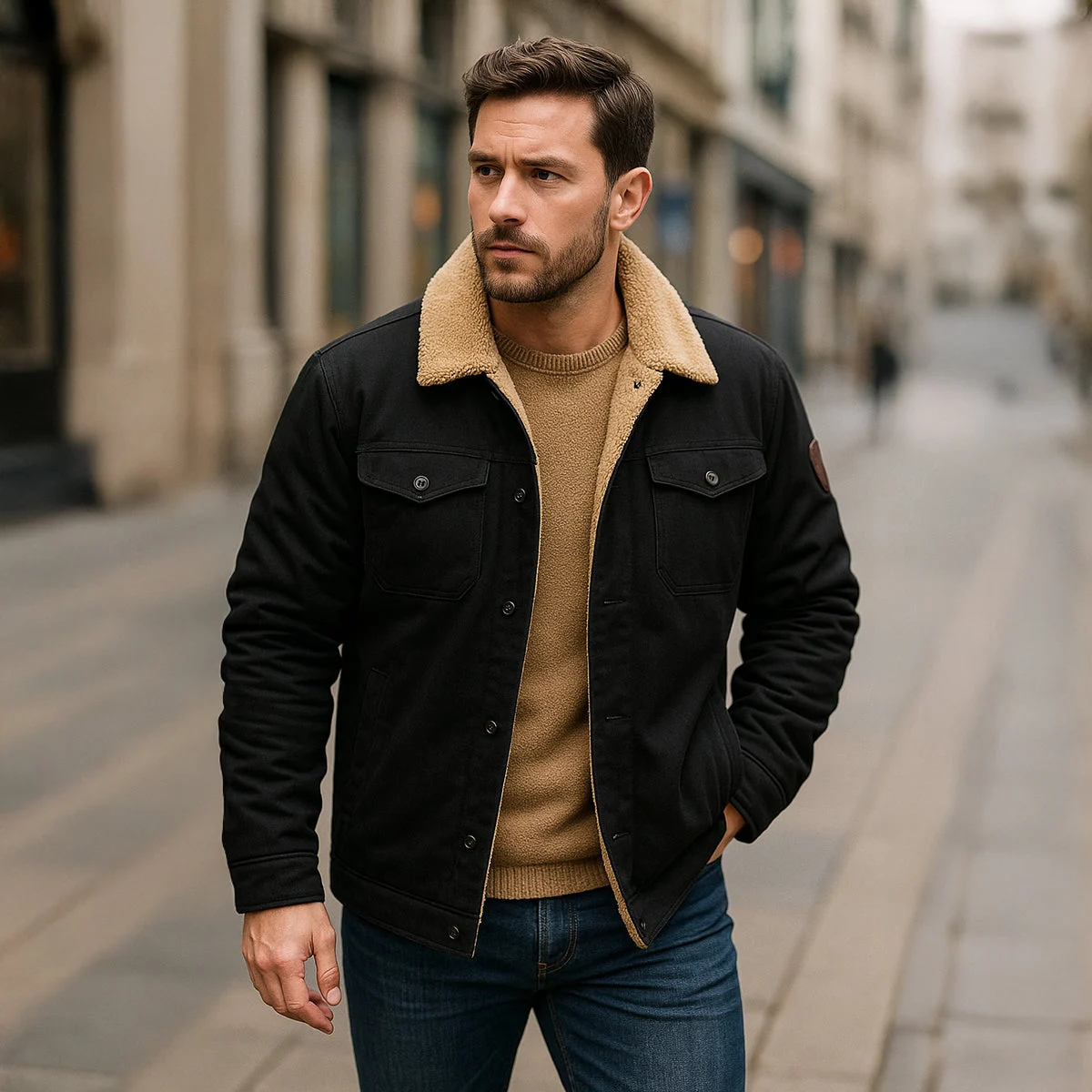 Zenon | Fleece Collar Winter Coat