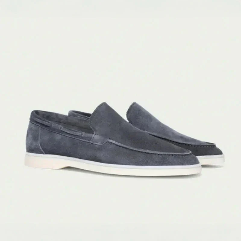 Pacifique | Soft Lined Suede Loafers