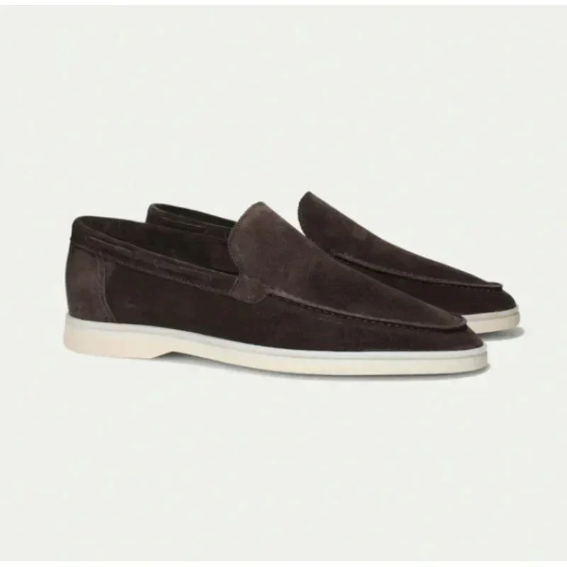 Pacifique | Soft Lined Suede Loafers