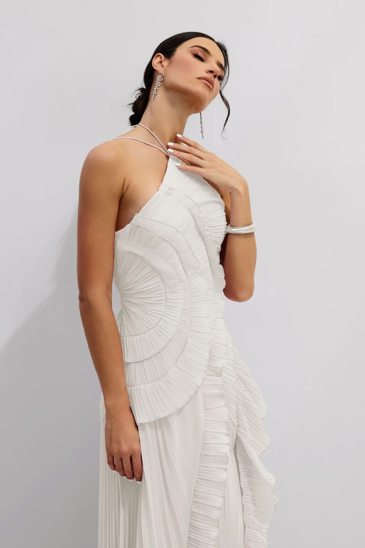 Adélie | Layered Tulle Evening Gown