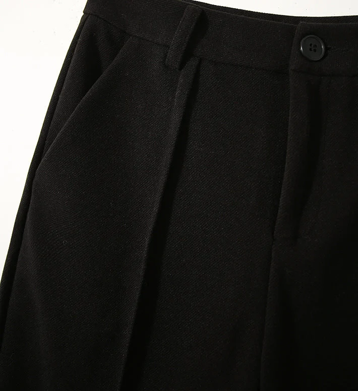 Pascaline | Wool Blend Tapered Trousers