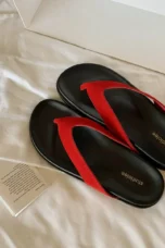 Myrna | Sheepskin Lined Thong Sandals