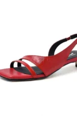 Estella | Sheepskin Lined Tie Strap Heels