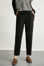 Pascaline | Wool Blend Tapered Trousers