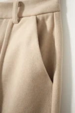Pascaline | Wool Blend Tapered Trousers