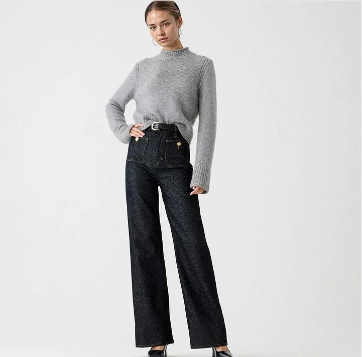 Johanne | High Waist Wide Leg Denim Jeans