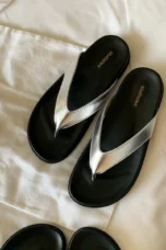 Myrna | Sheepskin Lined Thong Sandals