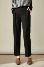 Pascaline | Wool Blend Tapered Trousers
