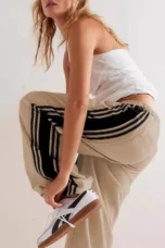 Josephte | Brushed Cotton Tapered Joggers