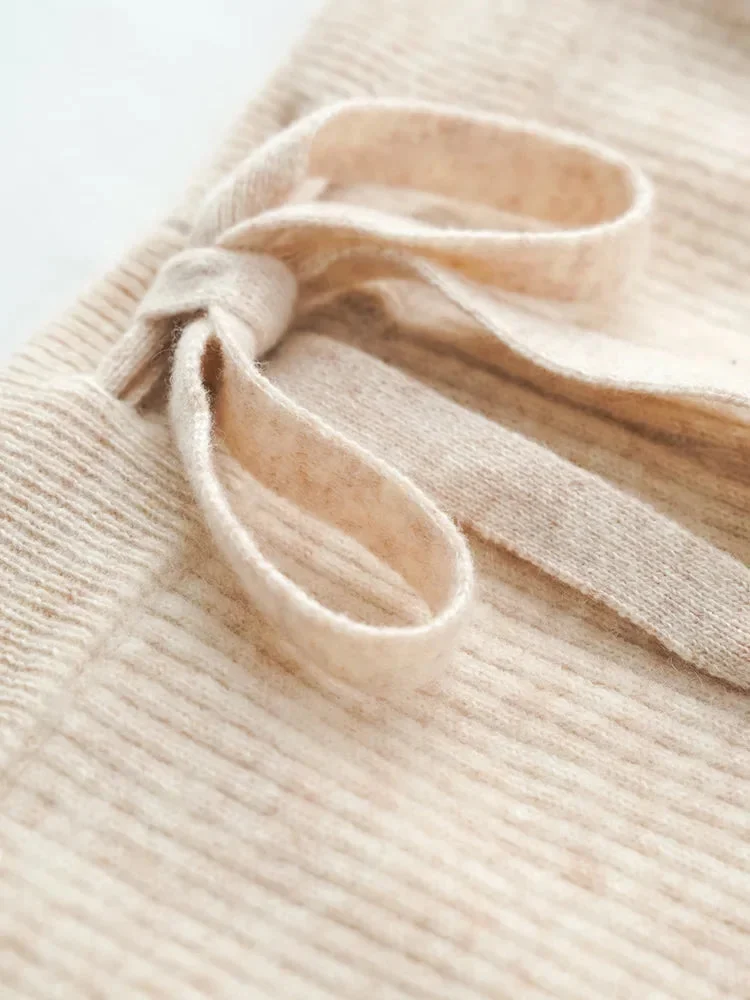 Laurencia | 30% Merino Knit Wide Leg Pants