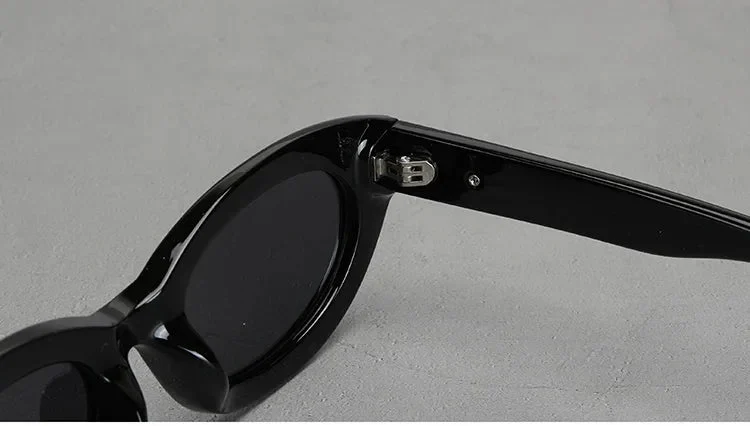 Thick Rim Round Sunglasses
