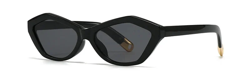 Neutral Cat-Eye Sunglasses