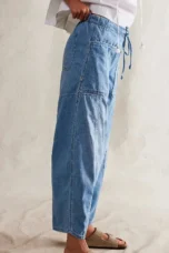 Maryse | Pull-On 100% Cotton Denim Jeans