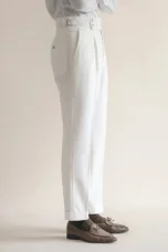 Carole | High Waist Pleated Trousers