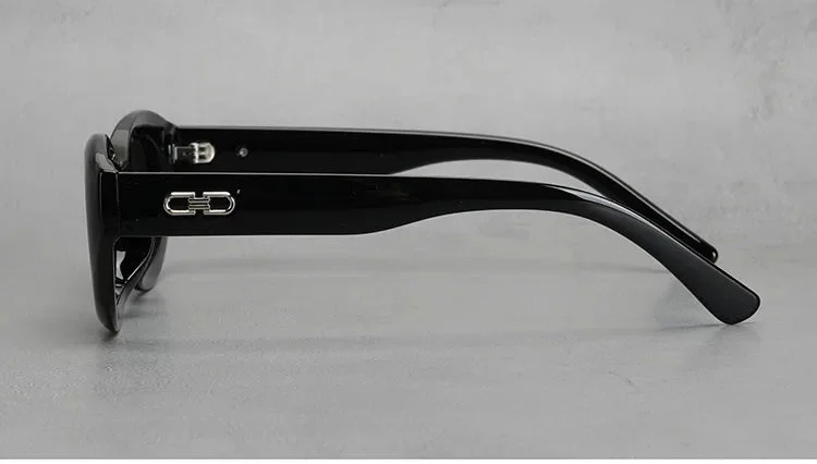 Thick Rim Round Sunglasses