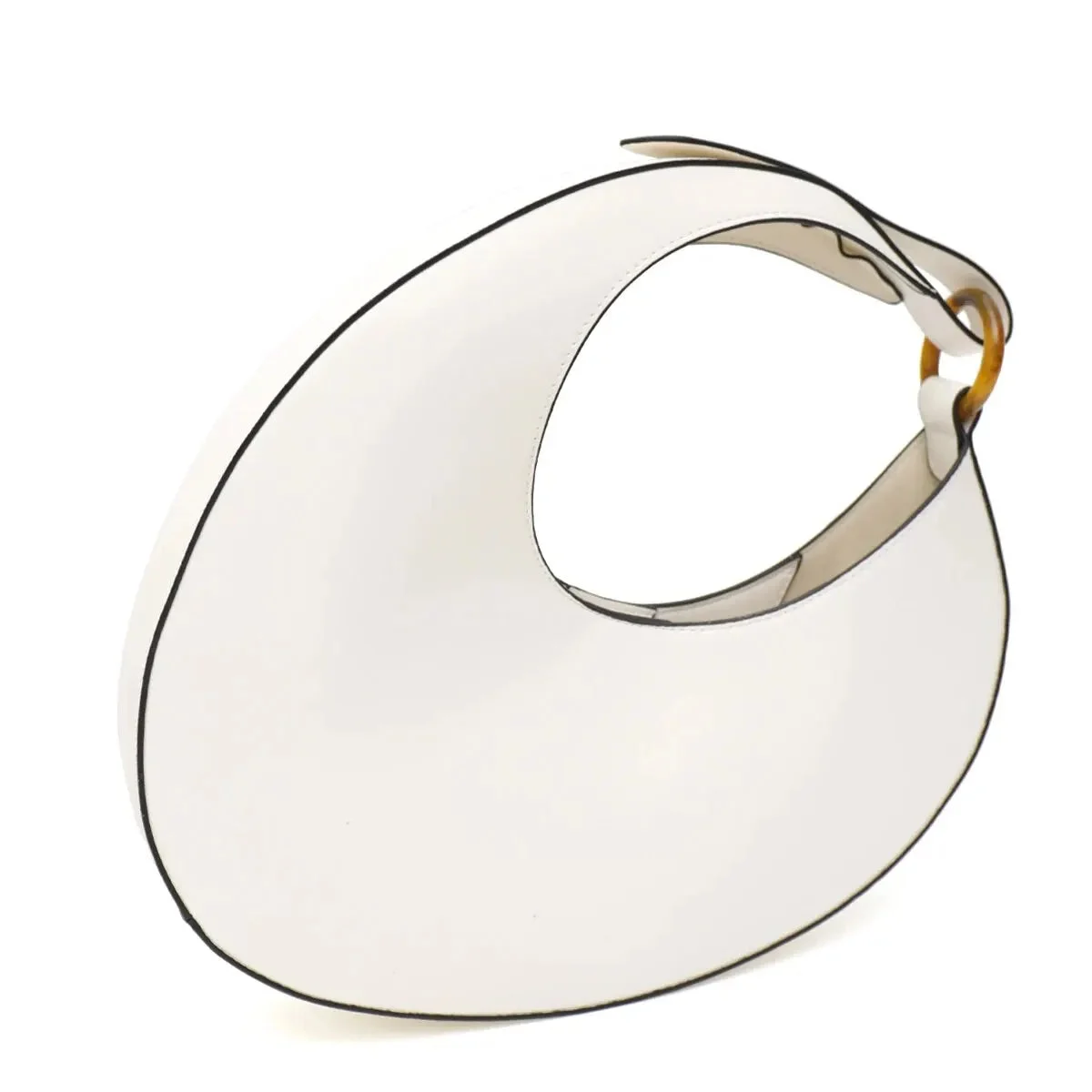 Crescent Leather Shoulder Bag