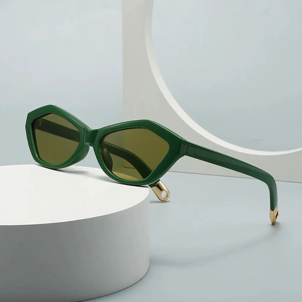 Neutral Cat-Eye Sunglasses