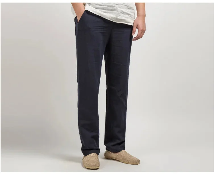 Dolores | 50/50 Linen Cotton Trousers