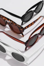 Tortoiseshell Oval Sunglasses
