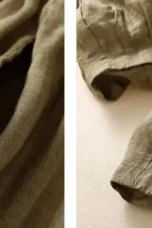 Daphne | 100% Linen Tapered Trousers