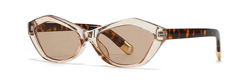 Neutral Cat-Eye Sunglasses
