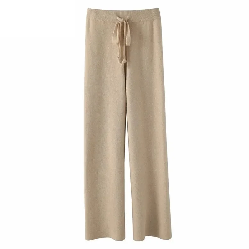Guillemette | Cashmere Blend Knit Pants