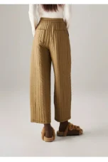 Helene | Quilted Insulated Wide Leg Pants