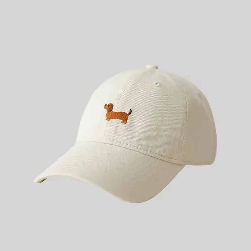 Embroidered Dachshund Baseball Cap