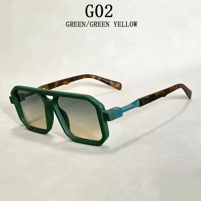 Oversized Square Retro Sunglasses