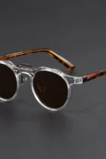 Round Frame Polarized Sunglasses