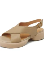 Bathilde | Crossover Band Padded Slides