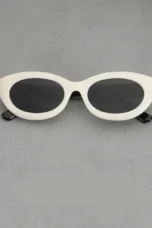 Thick Rim Round Sunglasses