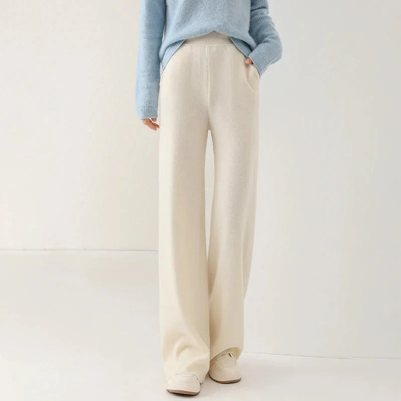 Gracieuse | 100% Merino Wool Knit Pants