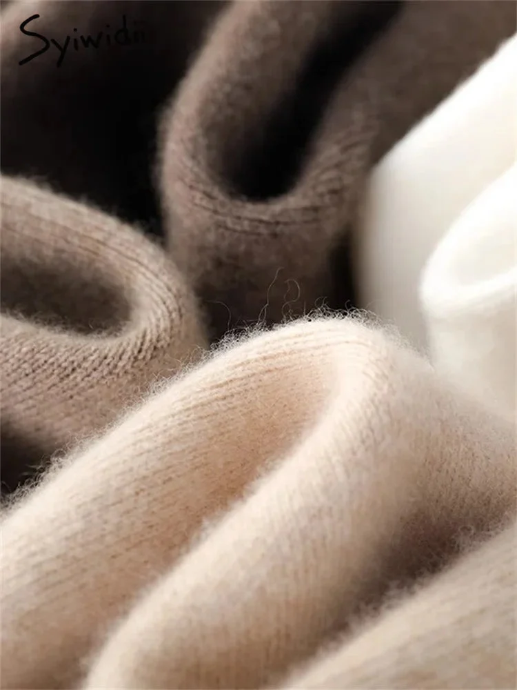 Hedwige | High Waist Cashmere Blend Pants