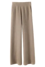 Hedwige | High Waist Cashmere Blend Pants