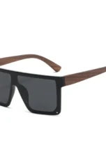Bamboo Arm Polarized Sunglasses