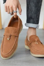 Maxime | Genuine Suede Tassel Loafers